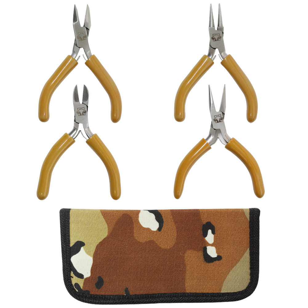 Mini Set 4 Pinze - 1pz Leopardo