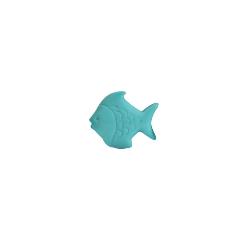 Pesce in Resina 27mm-f.2mm~40cm-15pz Turchese Pastello