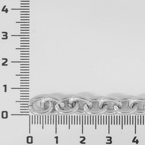Forzatina in Alluminio øint.5,8x4mm - fl 2mm 10mt Argento