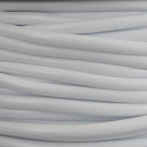 Tubetto PVC - ø 4mm foro 1,8 mm - 30mt Bianco