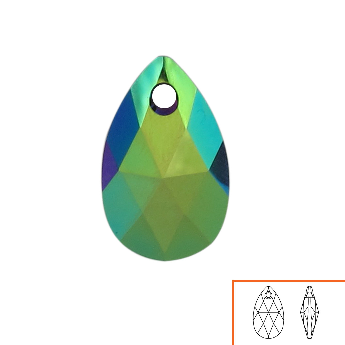 6106 Pear Shaped Pendant